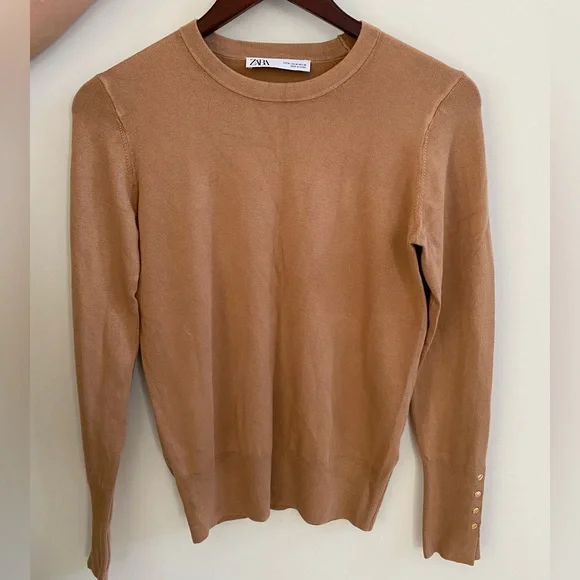 Zara Brown Sweater - Size M - Picture 1 of 4